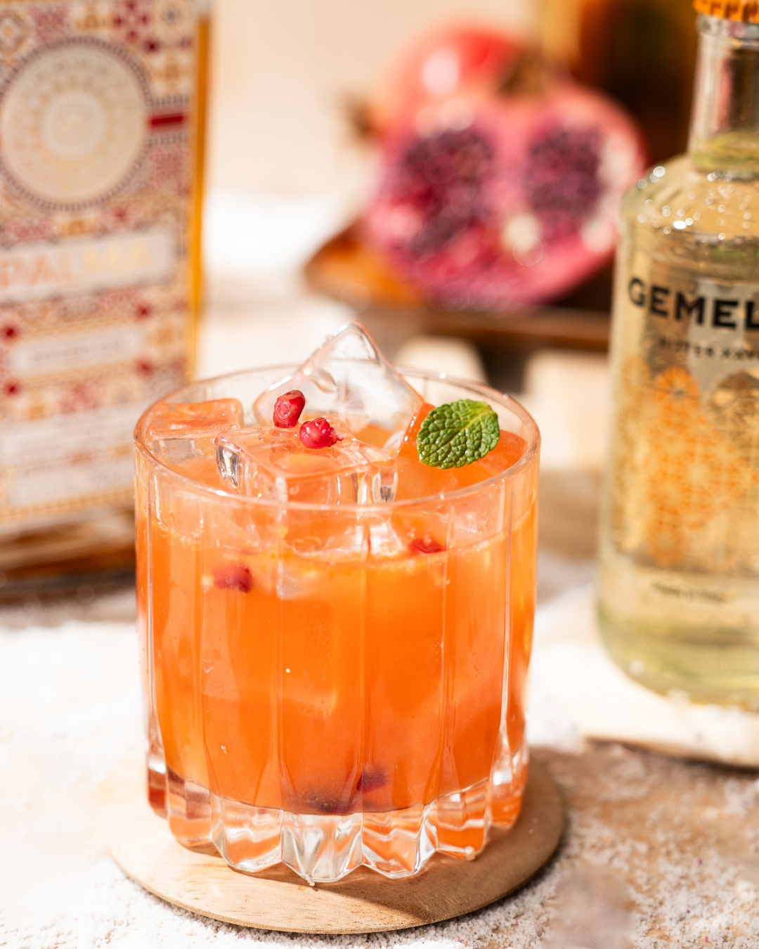 Holly Jolly Palma Spiced Gin Cocktail Mallorca Distillery