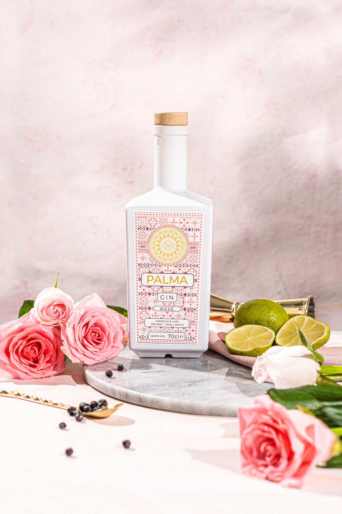 Palma Rosé Gin | Organic Pink Gin, Mallorca | 70cl