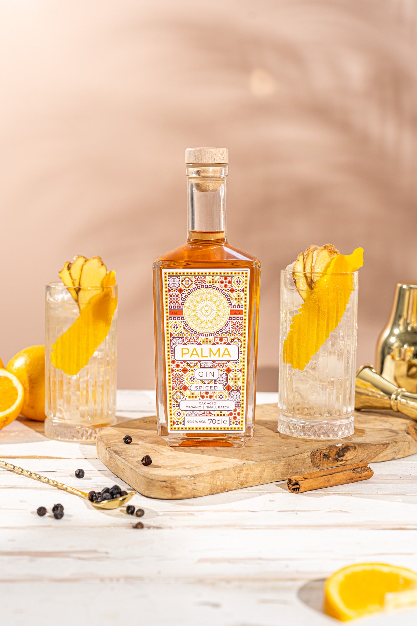 Palma Spiced Gin Barrel-Aged with Oak Wine Notes 70cl - Main Image
